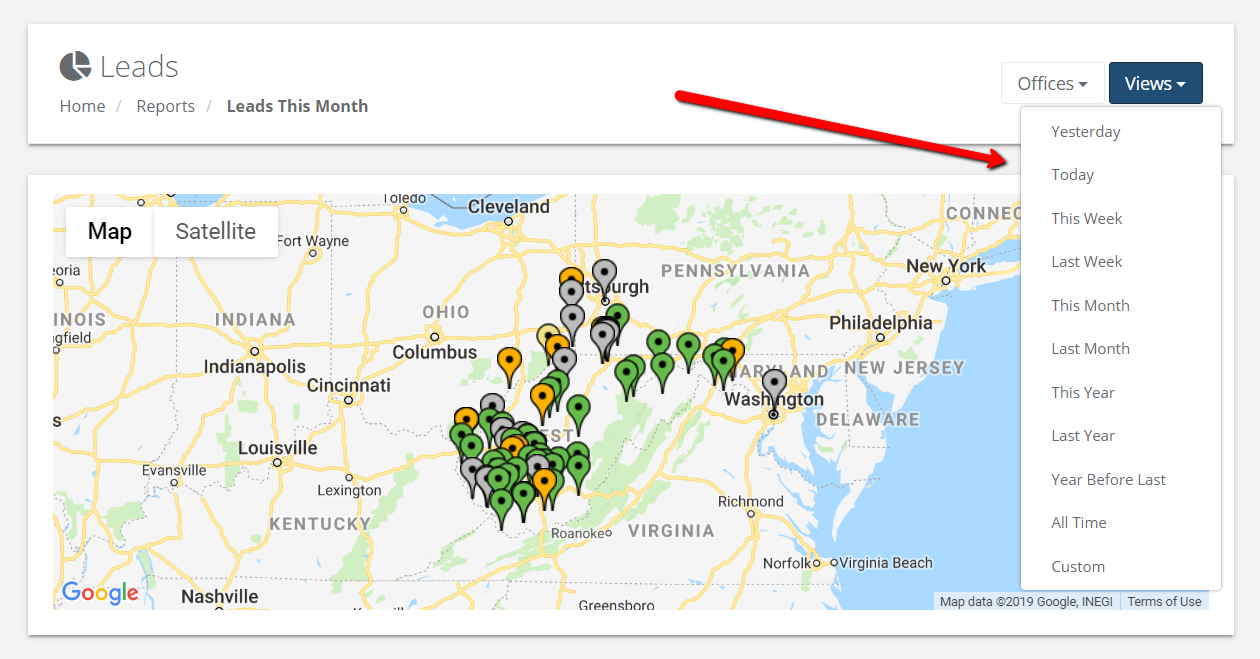 lead map