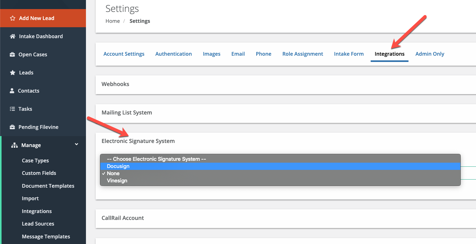 How do I manage my DocuSIgn contacts?